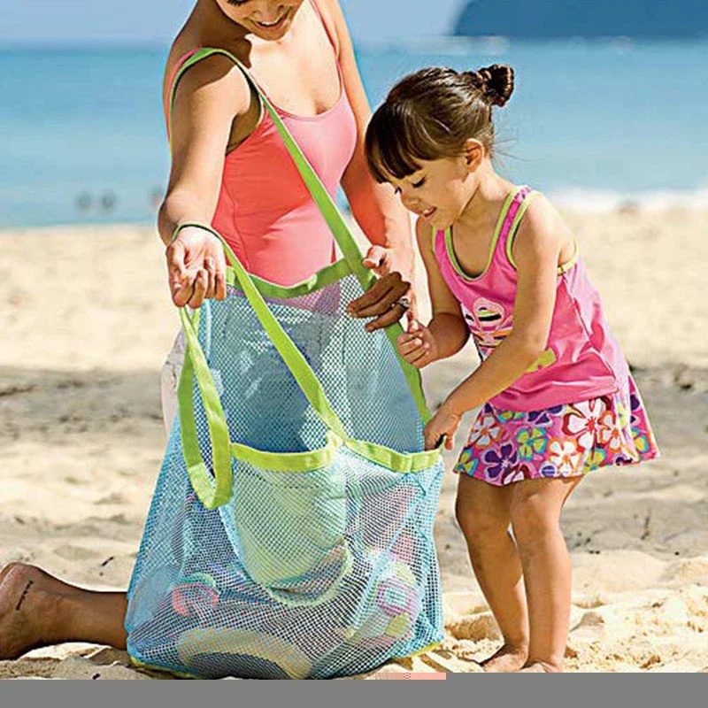 Beach Towel Large - Kinderen Zand Afstotende Draagbare Mesh Tas