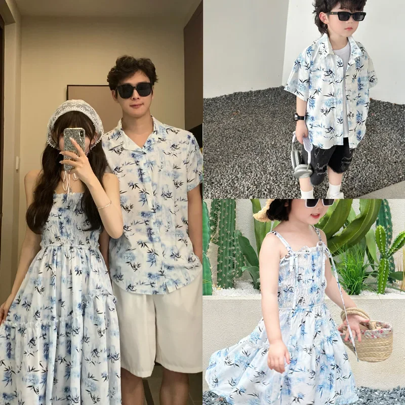 Resort paar look ouders en kin - Resort Shirt Floral recensie en prijs