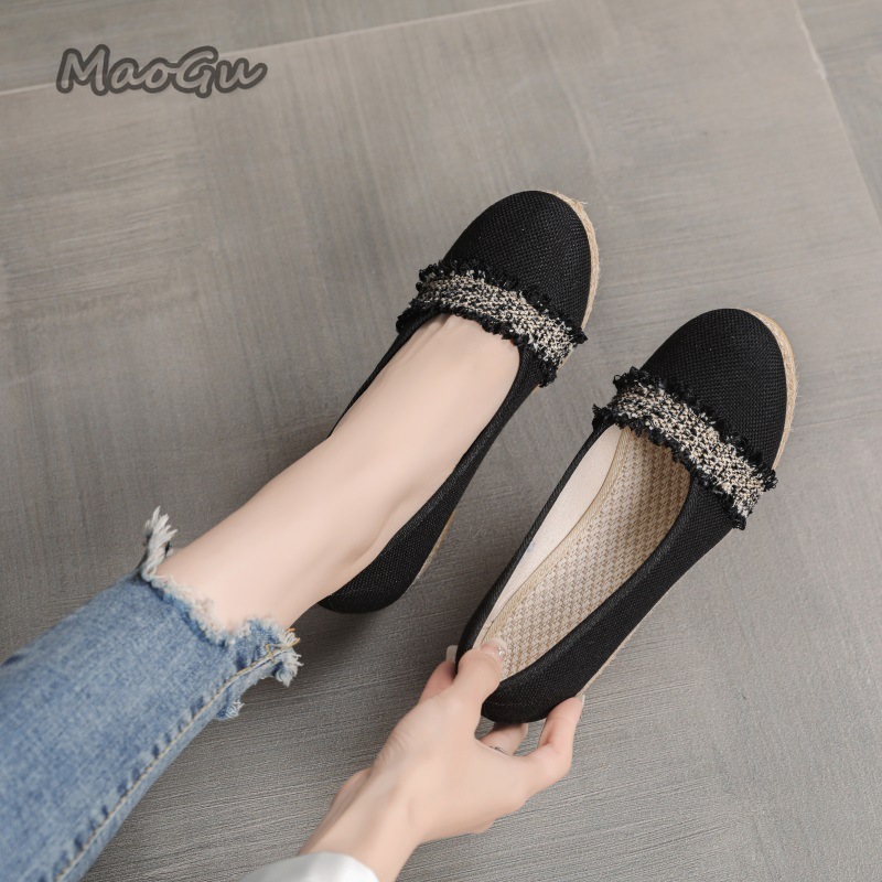 Dames Espadrille Wedges Schoen - Espadrille Slip On recensie en prijs