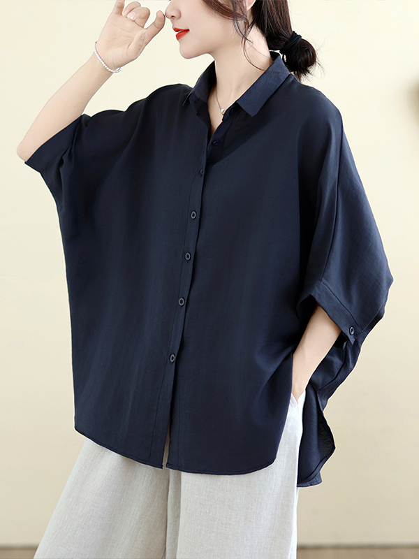 Losvallend katoenen linnen ove - Linen Shirt Breathable recensie en prijs