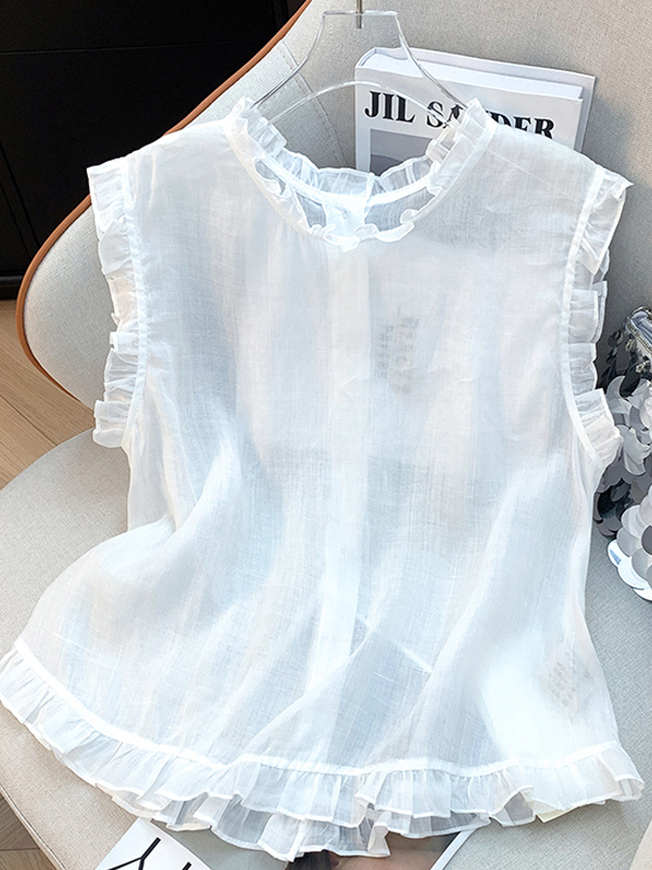 Roze katoenen linnen vest met  - Linen Shirt Breathable recensie en prijs