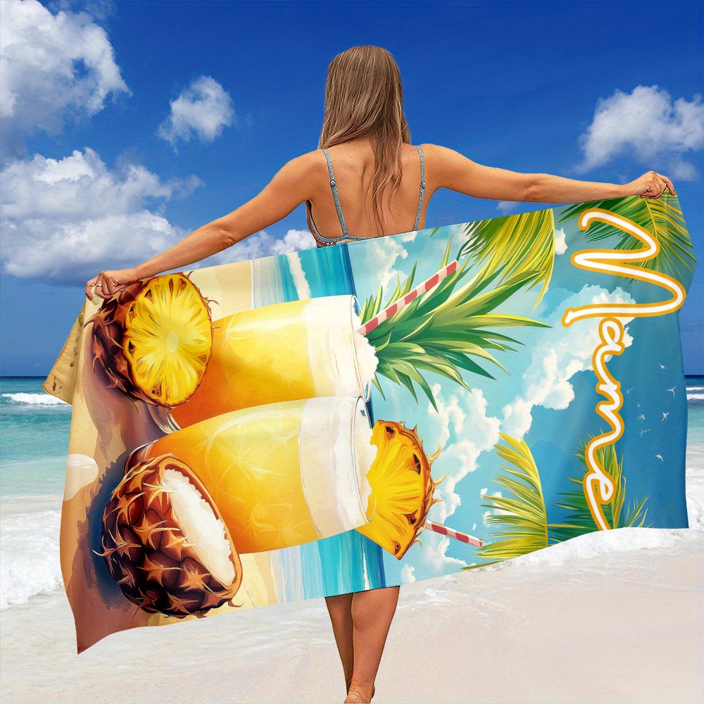1 stuk op maat gemaakte strand - Beach Towel Large recensie en prijs