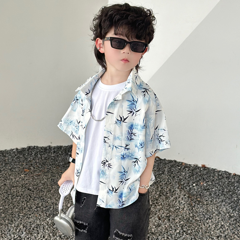 Resortpaar Kijkt Ouders En Kin - Resort Shirt Floral recensie en prijs