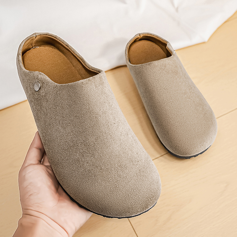 Heren Suède Lederen Slippers M - Flip Flop Leather Men recensie en prijs