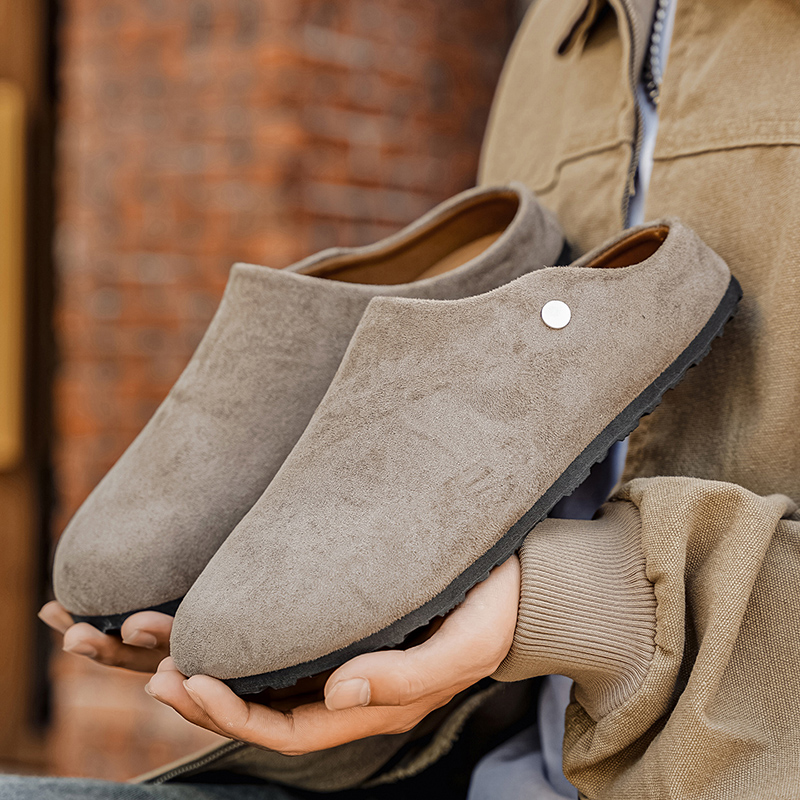 Heren Suède Lederen Slippers M - Flip Flop Leather Men recensie en prijs
