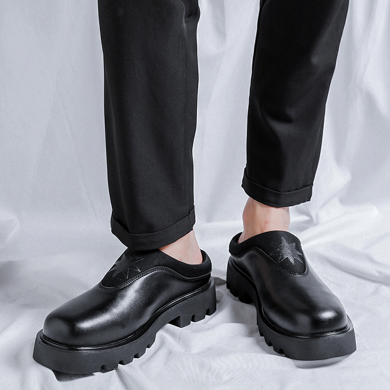 Platform Halve Schoenen voor H - Flip Flop Leather Men recensie en prijs