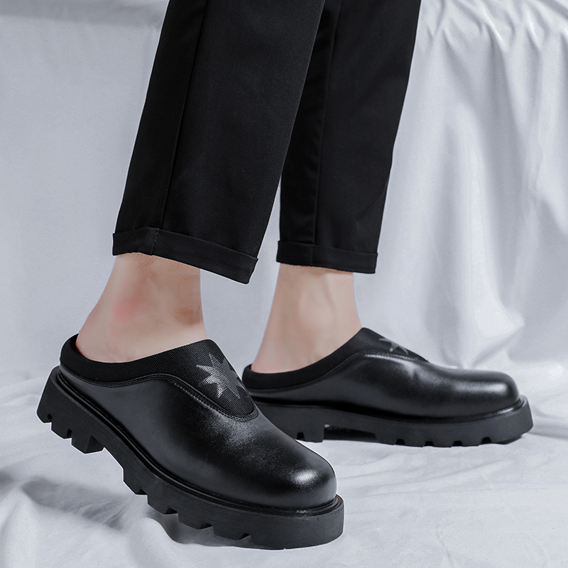 Platform Halve Schoenen voor H - Flip Flop Leather Men recensie en prijs