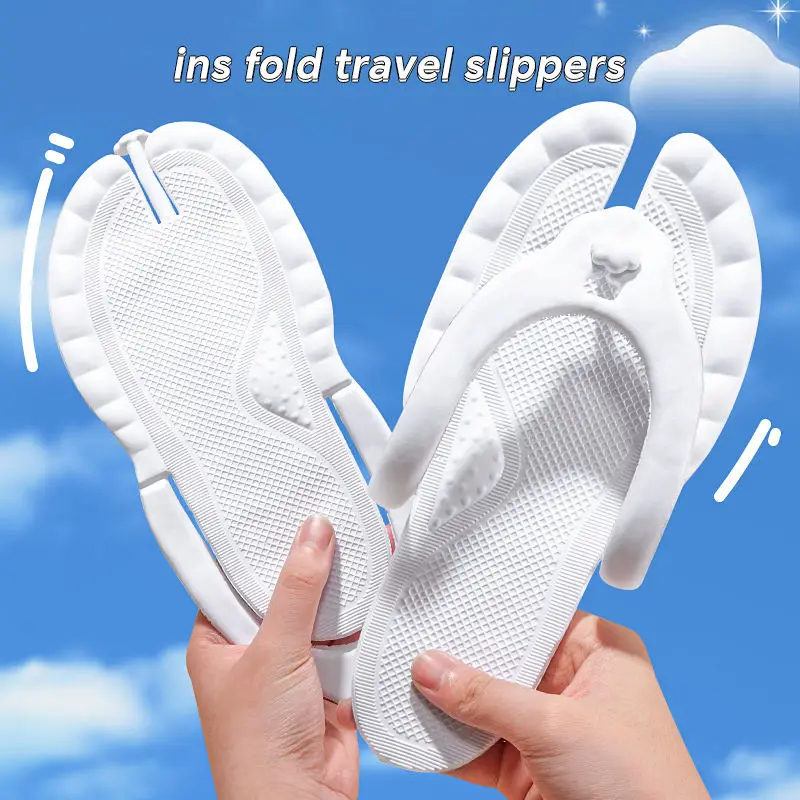 Compacte reisslippers Dames He - Flip Flop Leather Men recensie en prijs