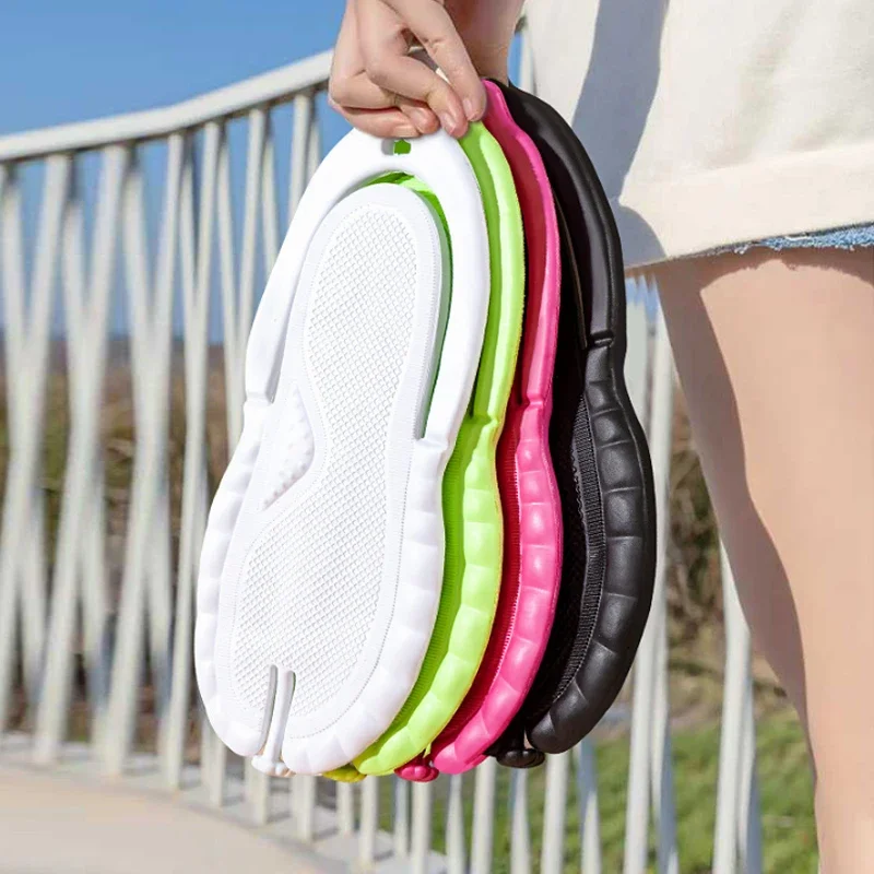 Compacte reisslippers Dames He - Flip Flop Leather Men recensie en prijs