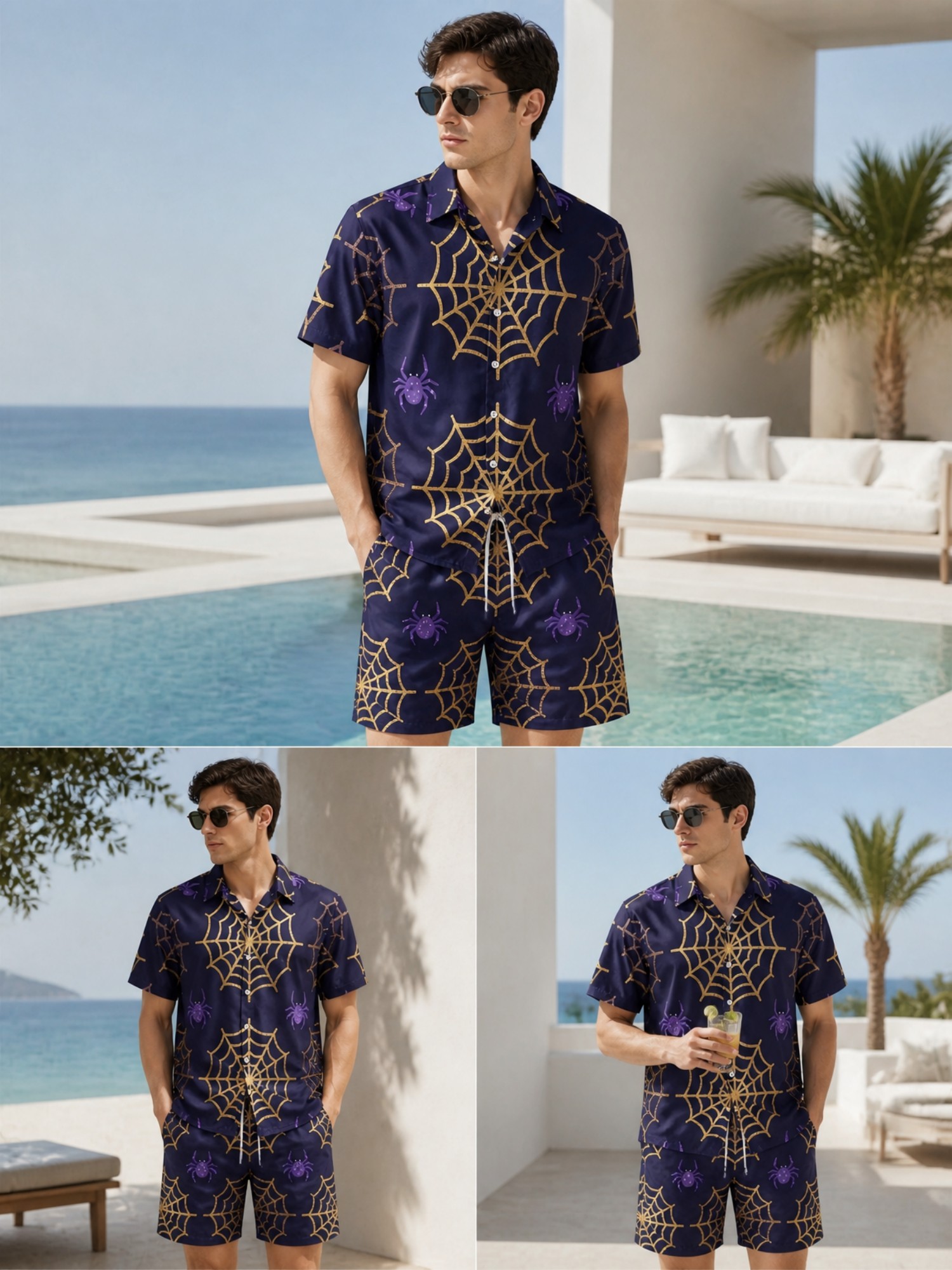 Heren zomerset met korte mouwe - Resort Shirt Floral recensie en prijs