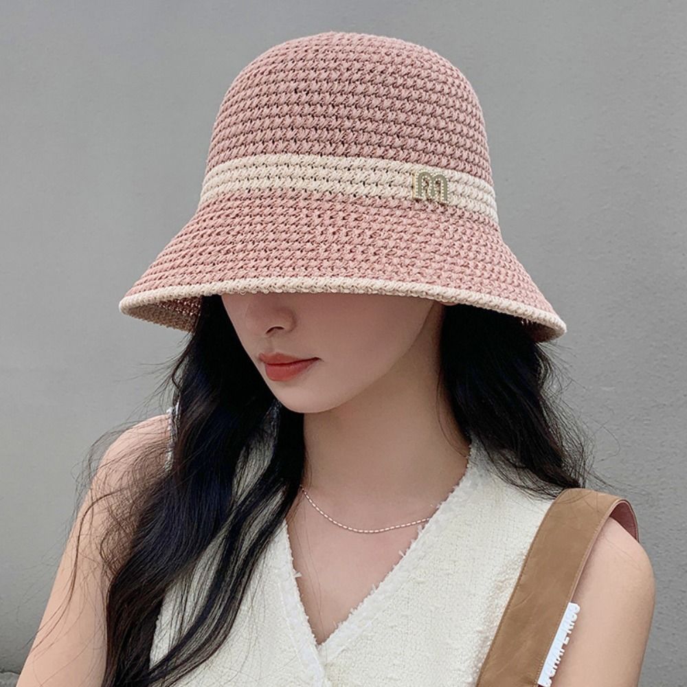 Mode Elegante Boog Vissershoed - Bucket Hat Straw recensie en prijs